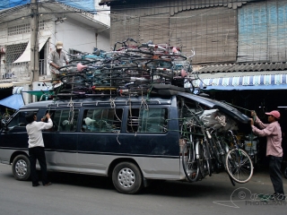 Combien de vélos voyez-vous ? – Cambodge