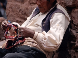 Tricoter à Taquilé – Pérou