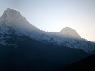 Levé du jour sur l’Annapurna – Népal