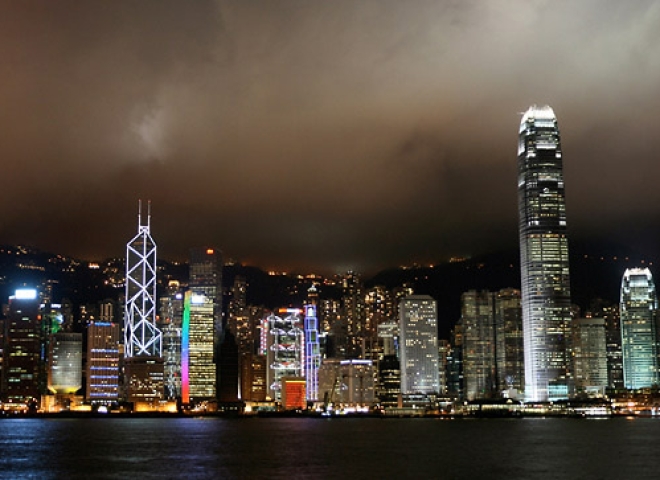 Hong Kong de nuit – Chine