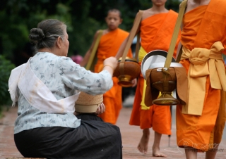 Offrande, Luang Prabang – Laos