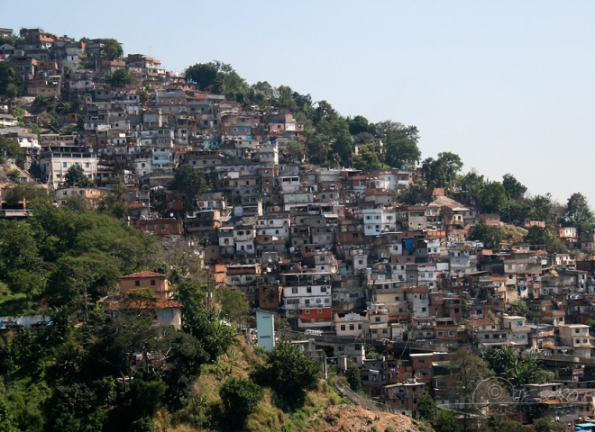 Favela, Rio de Janeiro – Brésil