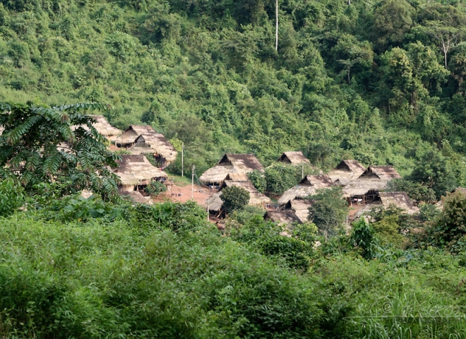 Village traditionnel, Luang Namtha – Laos