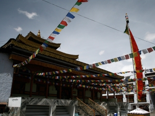 Temple bouddhiste, Leh – Inde
