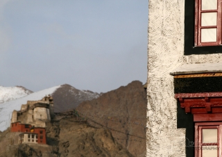 Temples à Leh, Ladakh – Inde