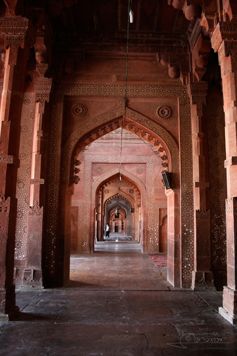 Arches, Fort rouge d’Āgrā – Inde