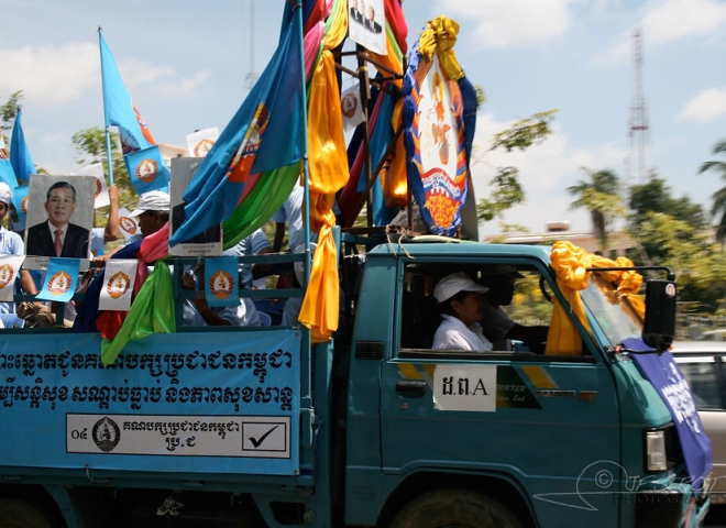 Campagne électorale – Cambodge