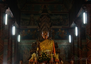 Illumination de bouddha – Cambodge
