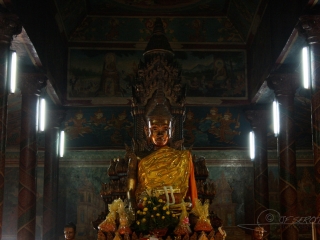 Illumination de bouddha – Cambodge