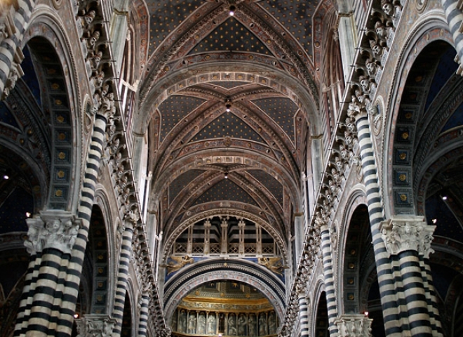 La Cathédrale Notre-Dame-de-l’Assomptionde, Sienne – Italie