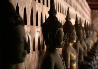 Temple à bouddhas – Laos