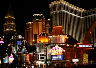 Casinos en plein désert, Las Vegas – Nevada