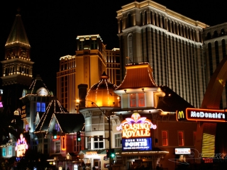 Casinos en plein désert, Las Vegas – Nevada