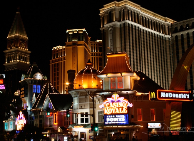 Casinos en plein désert, Las Vegas – Nevada