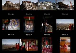 La pûjâ au monastère de Tiksé, Ladakh – Inde