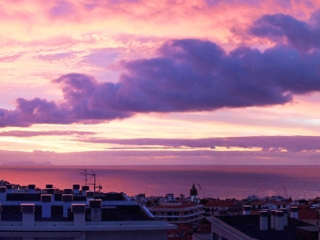 Couché de soleil sur Funchal – Portugal