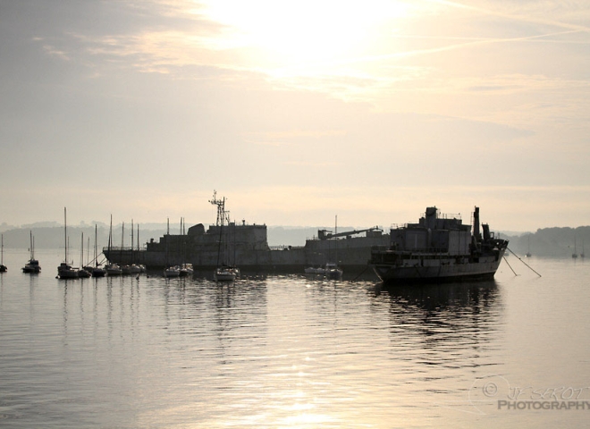 Épaves militaires, rade de Lorient – France