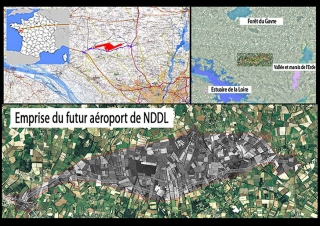 Aire d’emprise du futur aéroport de NDDL