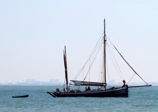 Vieux voilier au large de la Rochelle – France