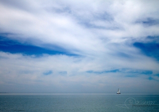 Voilier au large de l’île d’Oléron – France