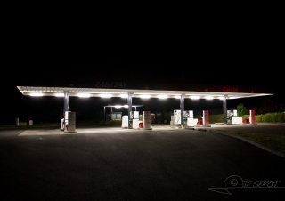 Station service, Rennes – France