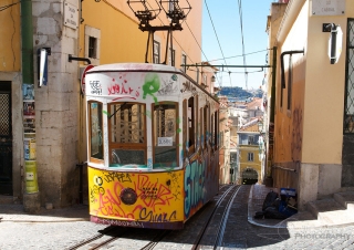 Tramway, Lisbonne – Portugal