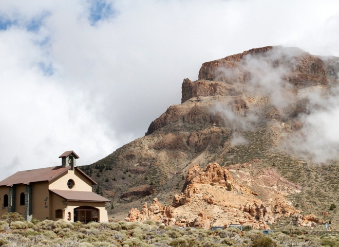 Chapelle Notre Dame des Neiges parc national de Teide, Tenerife – Canaries