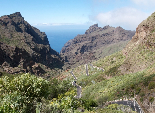 Rourte vers Masca, Tenerife – Canaries