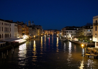 Nocturne, Grand Canal de Venise – Italie