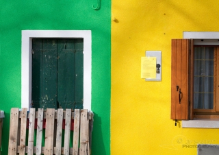 Maisons vivement colorées de Burano – Italie