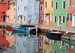 Burano, île de la lagune de Venise – Italie