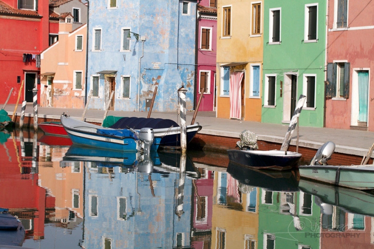 Burano, île de la lagune de Venise – Italie