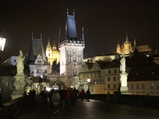 Prague de nuit – République tchèque