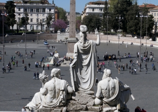 Piazza del Popolo à Rome – Italie
